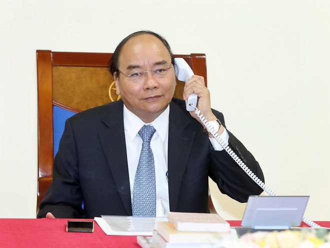 Thủ tướng Nguyễn Xuân Phúc điện đàm với Thủ tướng Đan Mạch ảnh 1