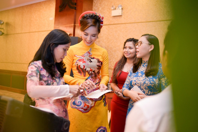 Á hậu Dương Trương Thiên Lý được chọn làm Đại sứ Truyền thông ảnh 2