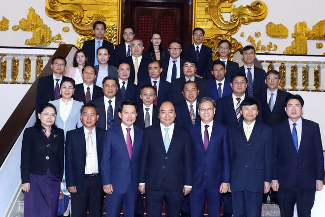 Thủ tướng Nguyễn Xuân Phúc tiếp Bộ trưởng Ngoại giao Lào ảnh 1