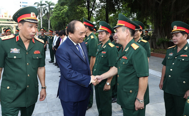 Thủ tướng dự lễ khai giảng năm học mới tại Học viện Quốc phòng ảnh 2