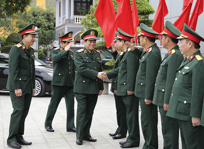 Đại tướng Ngô Xuân Lịch thăm và làm việc tại Binh chủng Đặc công ảnh 1