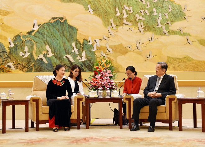 Chính Hiệp Trung Quốc coi trọng quan hệ với MTTQ Việt Nam ảnh 1