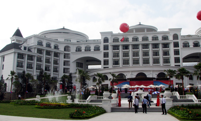 Một quần thể du lịch nghỉ dưỡng cao cấp 5 sao của Vingroup. (Nguồn: TTXVN) Vingroup xây resort 5 sao đầu tiên tại khu vực Bắc Trung Bộ ảnh 1