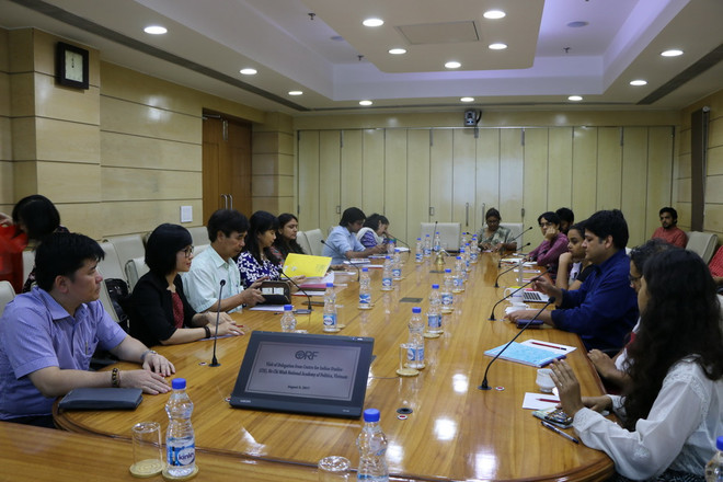 Đoàn Học viện Chính trị quốc gia Hồ Chí Minh làm việc tại Ấn Độ ảnh 1