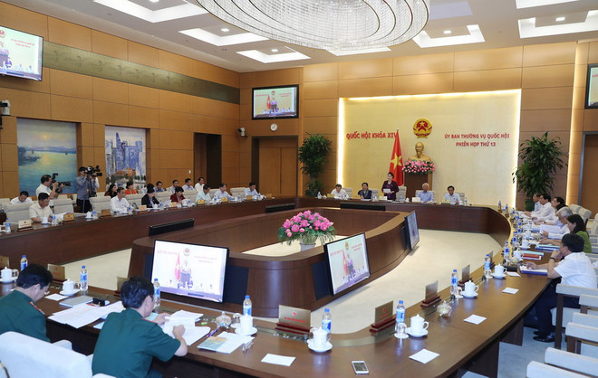 Khai mạc Phiên họp thứ 13 Ủy ban Thường vụ Quốc hội khóa XIV ảnh 2