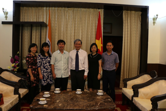 Đoàn Học viện Chính trị quốc gia Hồ Chí Minh làm việc tại Ấn Độ ảnh 2