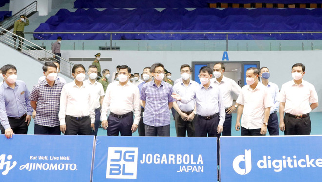 Phó Thủ tướng kiểm tra công tác chuẩn bị SEA Games 31 tại Bắc Giang ảnh 1