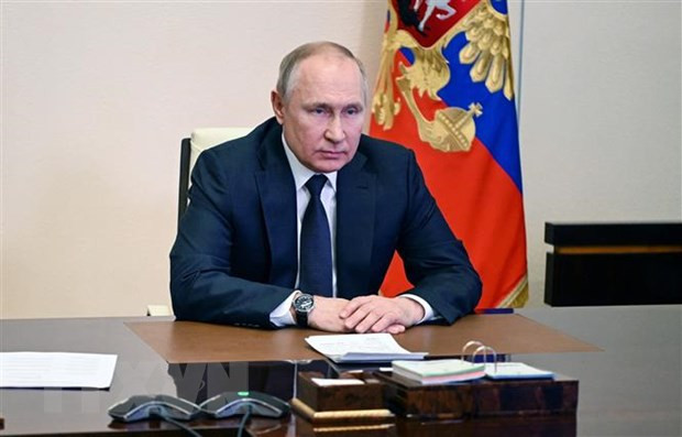 Lãnh đạo Nga, Pháp, Đức nhất trí xúc tiến các cuộc tiếp xúc về Ukraine ảnh 1