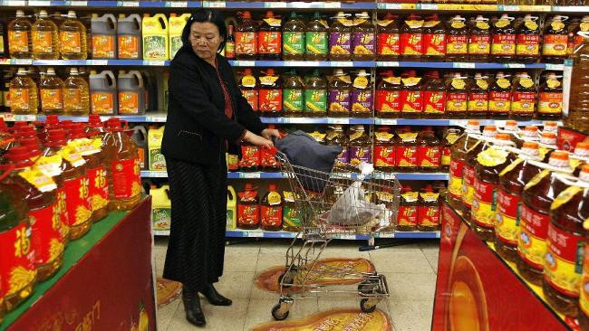 Một siêu thị ở Trung Quốc. (Nguồn: Egoli) Trung Quốc có triển vọng hoàn thành mục tiêu tăng trưởng trên 6,5% ảnh 1