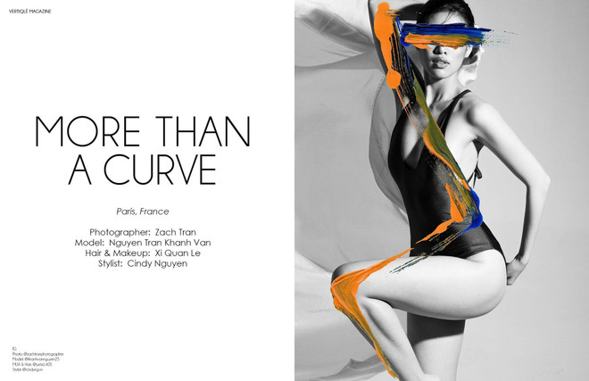 Hoa hậu Khánh Vân đầy khác lạ trên tạp chí thời trang quốc tế ảnh 1