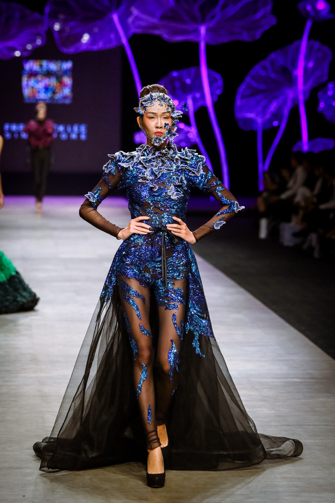 Đã mắt với “bữa tiệc” Haute Couture của nhà thiết kế Frederick Lee ảnh 5