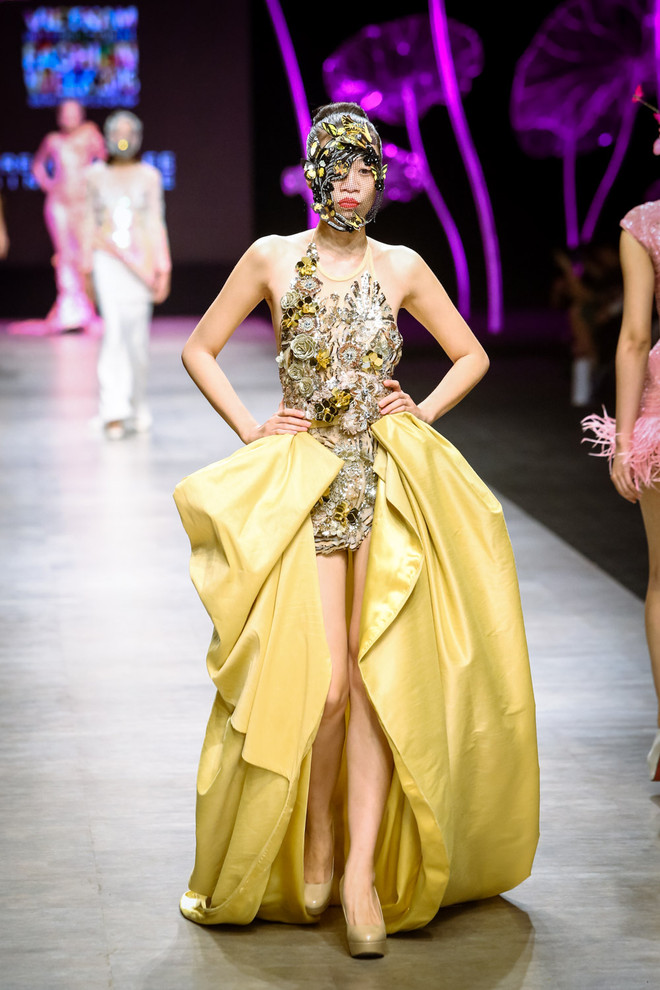 Đã mắt với “bữa tiệc” Haute Couture của nhà thiết kế Frederick Lee ảnh 6