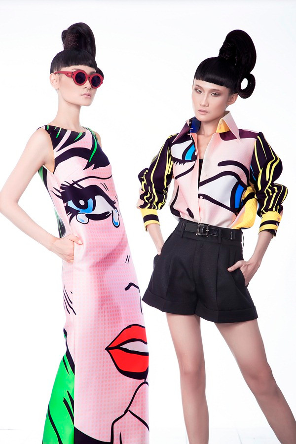 Công Trí ra mắt bộ sưu tập Thu-Đông 2014 với phong cách Pop Art ảnh 9