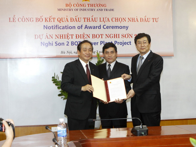 Ký thỏa thuận đầu tư dự án BOT Nhà máy nhiệt điện Nghi Sơn 2 ảnh 1