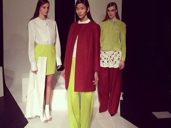 Hoàng Thùy sải bước ở London Fashion Week 2014 ảnh 1