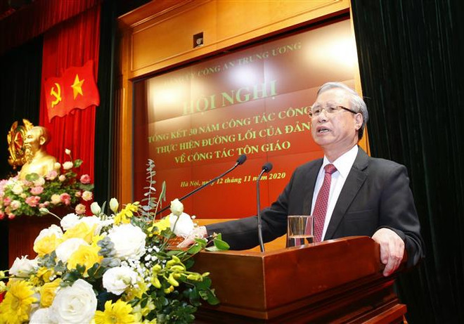 Tổng kết 30 năm lực lượng công an thực hiện đường lối về tôn giáo ảnh 1