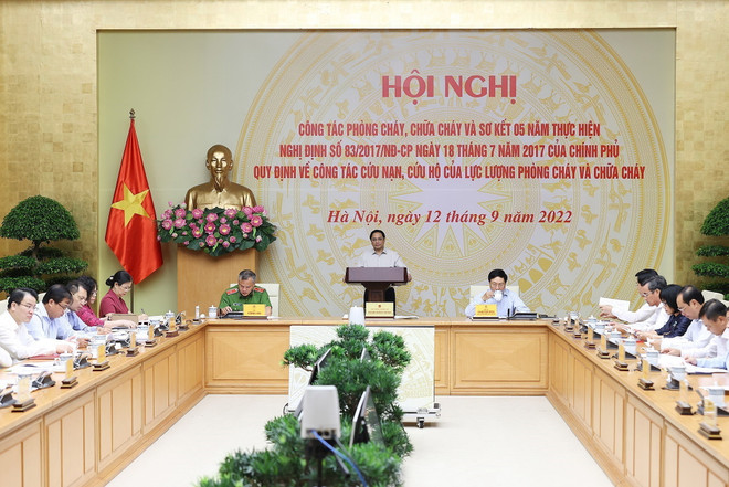 Thủ tướng: Người đứng đầu phải chịu trách nhiệm về phòng chống cháy nổ ảnh 1