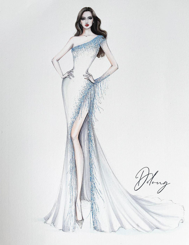 Miss World 2021: Lộ diện 5 thiết kế dạ hội cho Hoa hậu Đỗ Thị Hà ảnh 5