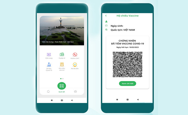 Quy trình cấp ‘hộ chiếu vaccine’ cho người dân từ ngày 15/4 ảnh 1