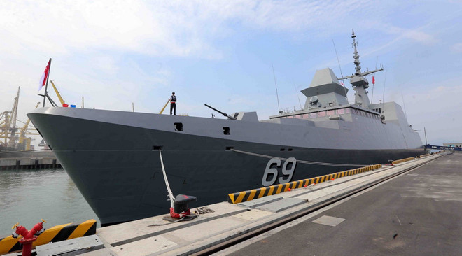 Tàu khu trục của Hải quân Singapore thăm xã giao thành phố Đà Nẵng ảnh 3