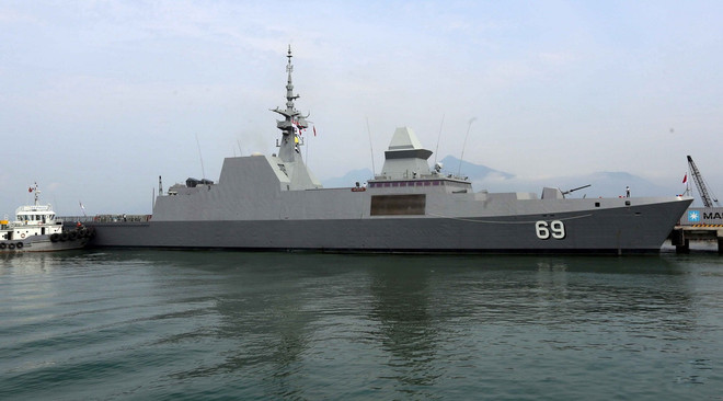 Tàu khu trục của Hải quân Singapore thăm xã giao thành phố Đà Nẵng ảnh 1