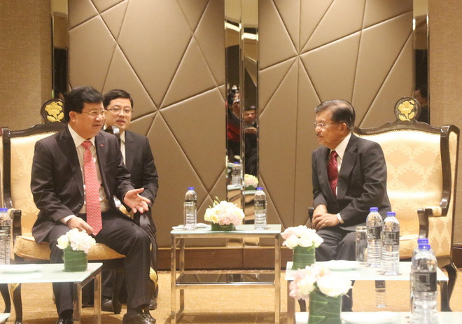 Phó Thủ tướng Trịnh Đình Dũng gặp lãnh đạo Timor Leste và Indonesia ảnh 2