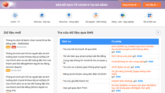COVID-19: Người dân Đà Nẵng có thể tra cứu kết quả hỗ trợ kinh phí ảnh 1