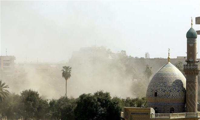 Thủ đô Baghdad của Iraq tiếp tục bị tấn công bằng tên lửa ảnh 1