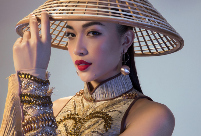Ngắm trang phục dân tộc độc đáo của Lệ Hằng ở Miss Universe 2016 ảnh 1