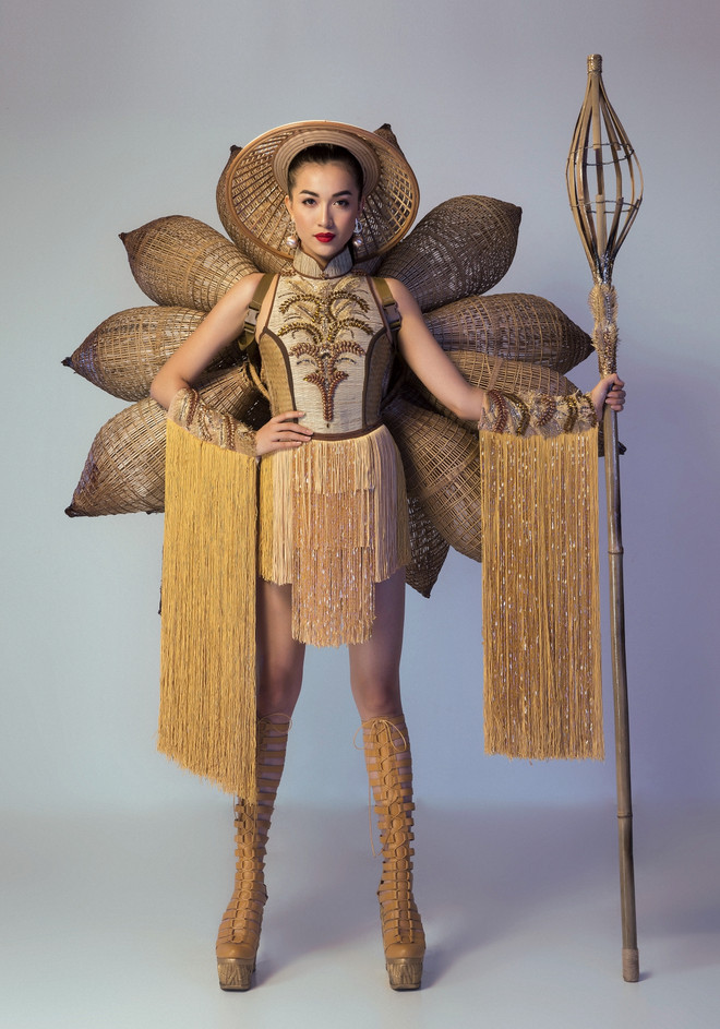 Ngắm trang phục dân tộc độc đáo của Lệ Hằng ở Miss Universe 2016 ảnh 5