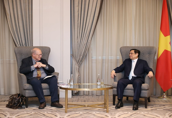 Thủ tướng Phạm Minh Chính tiếp những người bạn Hoa Kỳ yêu mến Việt Nam ảnh 2