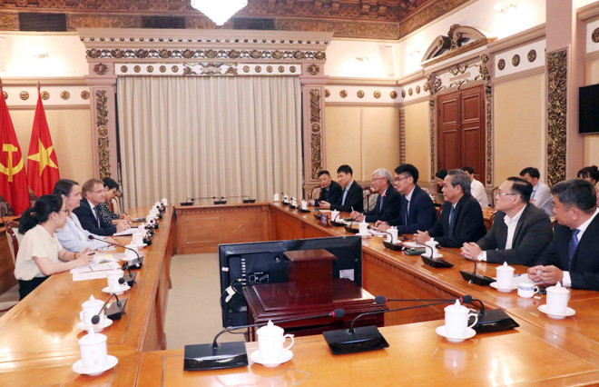 TP Hồ Chí Minh muốn thúc đẩy hợp tác với Cơ quan Phát triển Pháp ảnh 1