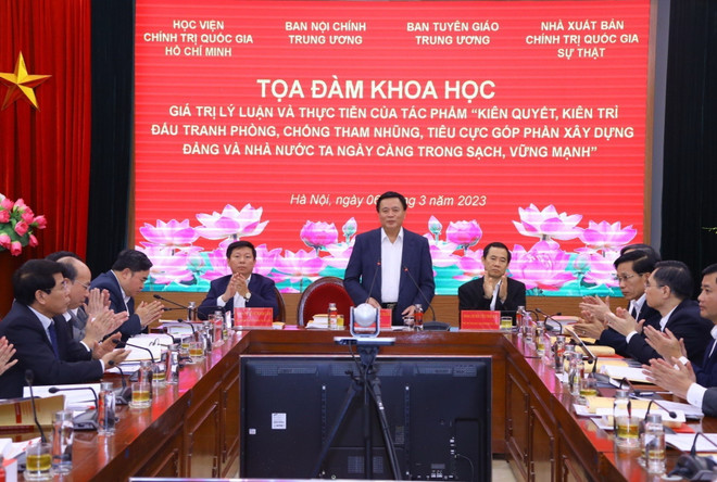 Cuốn sách của Tổng Bí thư góp phần bảo vệ nền tảng tư tưởng của Đảng ảnh 1