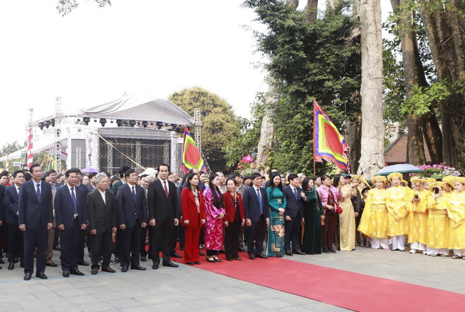 Vĩnh Phúc tổ chức khai mạc Lễ hội Tây Thiên Xuân Quý Mão 2023 ảnh 3