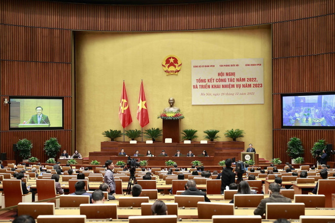 Tăng cường công tác tham mưu, phục vụ hoạt động của Quốc hội ảnh 1