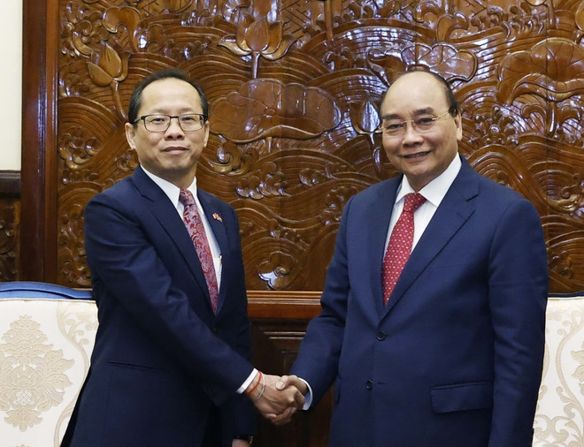 Chủ tịch nước tiếp các Đại sứ Sri Lanka và Campuchia chào từ biệt ảnh 2