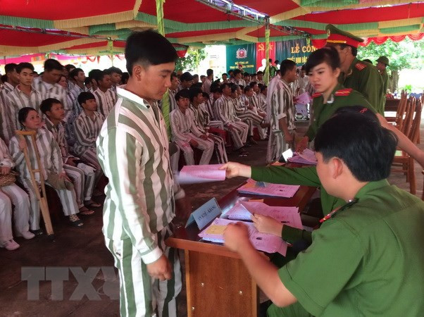Công điện về triển khai thực hiện tha tù trước thời hạn có điều kiện ảnh 1