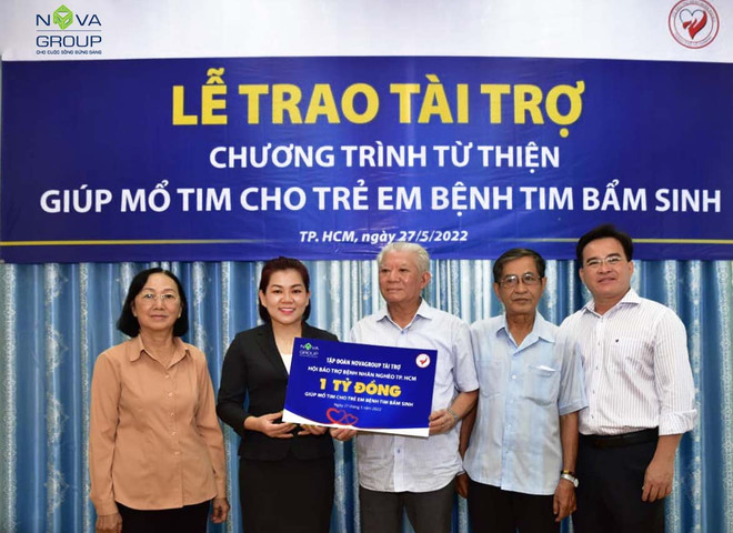 NovaGroup tài trợ phẫu thuật cho bệnh nhi mắc bệnh tim bẩm sinh ảnh 1