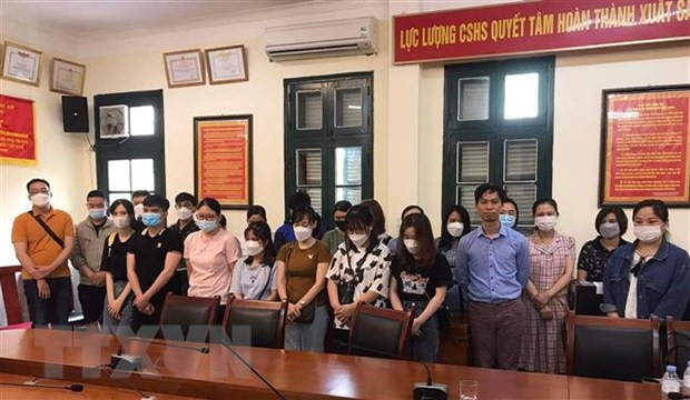 Đường dây cho vay lãi nặng và đòi nợ thuê: Bắt khẩn cấp 21 đối tượng ảnh 1