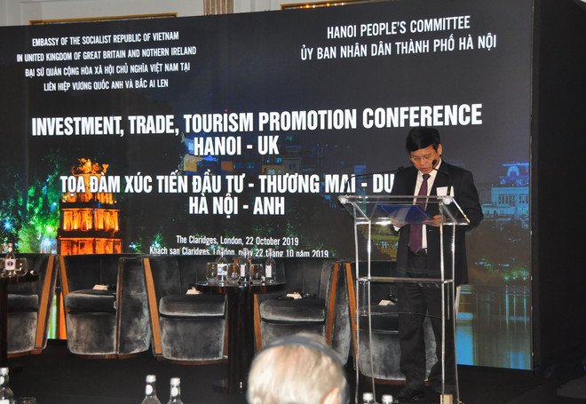 Hà Nội tổ chức tọa đàm xúc tiến đầu tư và du lịch tại London ảnh 1