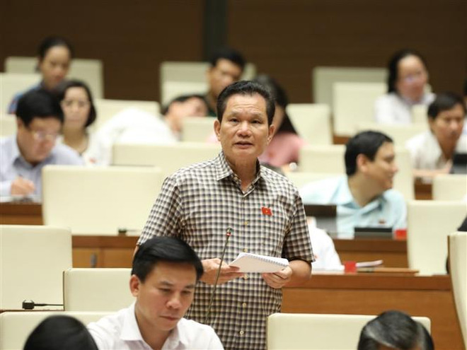 Đại biểu Bùi Sỹ Lợi. (Ảnh: Văn Điệp/TTXVN) Chỉ số TFP tiếp tục là điểm sáng, góp phần giữ mức tăng trưởng dương ảnh 2
