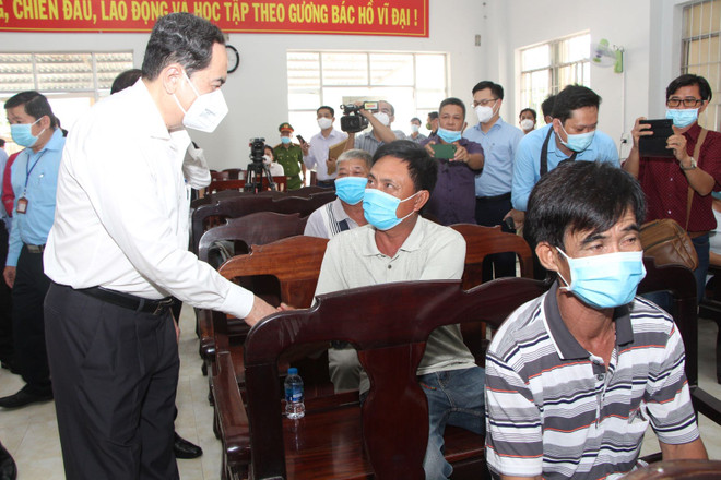 Ông Trần Thanh Mẫn dự Ngày hội Đại đoàn kết toàn dân tộc ở Hậu Giang ảnh 2