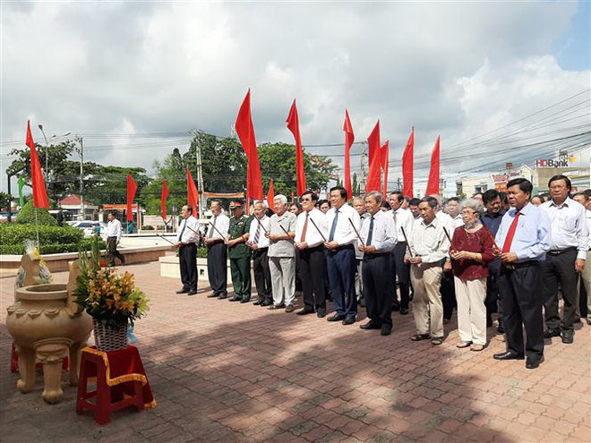 Long An: Kỷ niệm 90 năm cuộc biểu tình của nông dân Đức Hòa ảnh 2
