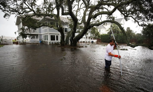 Bão Florence gây thiệt hại nặng nề tại các bang Đông Nam nước Mỹ ảnh 1