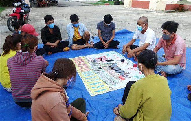 Tây Ninh: Triệt xóa tụ điểm đánh bạc quy mô lớn ở khu vực biên giới ảnh 1