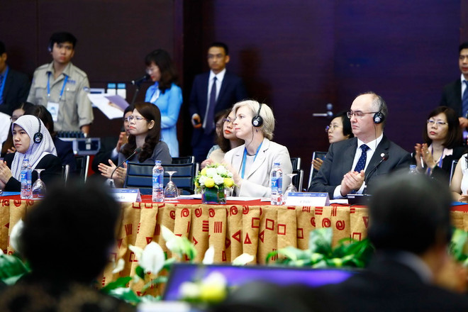 Đối thoại cấp cao về phát triển nhân lực thông qua tuyên bố chung ảnh 1