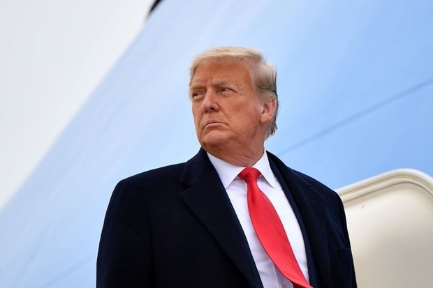 Cựu Tổng thống Mỹ Donald Trump. (Ảnh: AFP) Mỹ công bố báo cáo điều tra cựu Tổng thống Trump can thiệp bầu cử ảnh 1