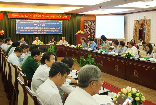 Báo chí góp phần triển khai Nghị quyết về cơ chế đặc thù ở TP.HCM ảnh 2