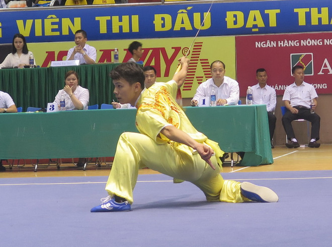 Hơn 300 vận động viên dự Giải vô địch cúp Wushu quốc gia 2017 ảnh 1