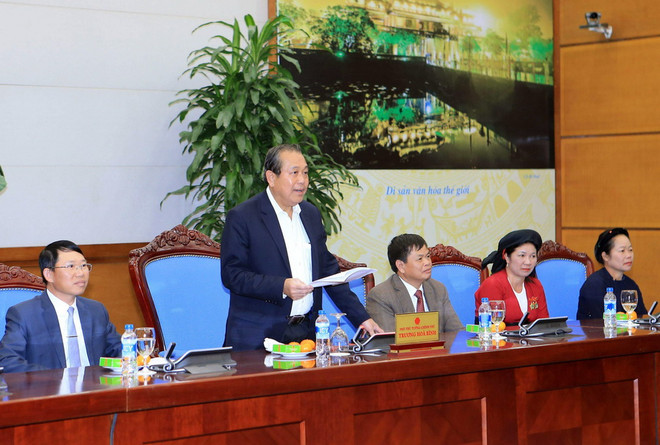 Phó Thủ tướng gặp mặt những người có uy tín tỉnh Bắc Giang ảnh 1